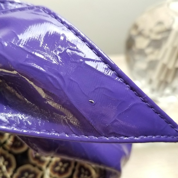 Vera Bradley frill Tippy Tie in Simply Violet - Picture 3 of 5